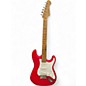 Used Harley Benton vt series stratocaster Fiesta Red Solid Body Electric Guitar thumbnail
