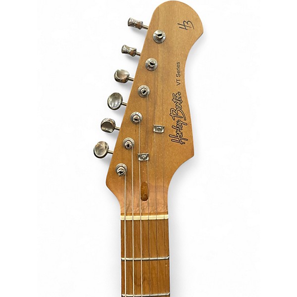 Used Harley Benton vt series stratocaster Fiesta Red Solid Body Electric Guitar