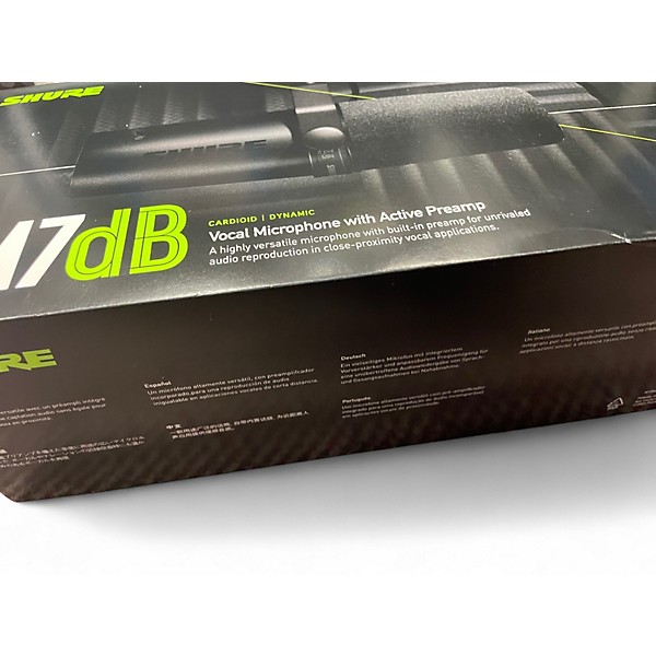 Used Shure SM7dB Dynamic Microphone
