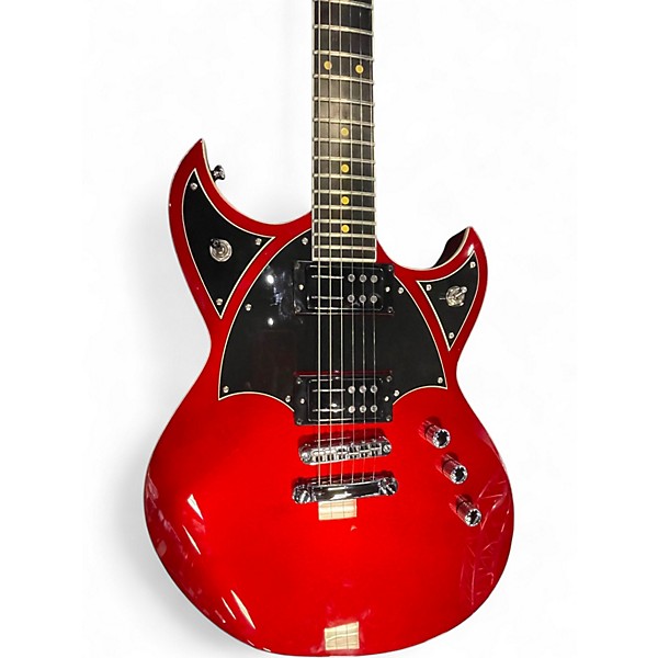Used Reverend Reeves Gabrel Spacehawk HT Metallic Red Hollow Body Electric Guitar