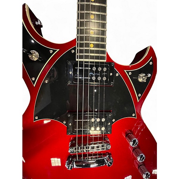 Used Reverend Reeves Gabrel Spacehawk HT Metallic Red Hollow Body Electric Guitar