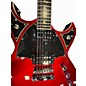 Used Reverend Reeves Gabrel Spacehawk HT Metallic Red Hollow Body Electric Guitar