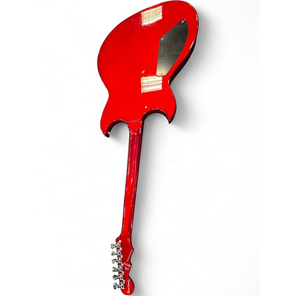 Used Reverend Reeves Gabrel Spacehawk HT Metallic Red Hollow Body Electric Guitar