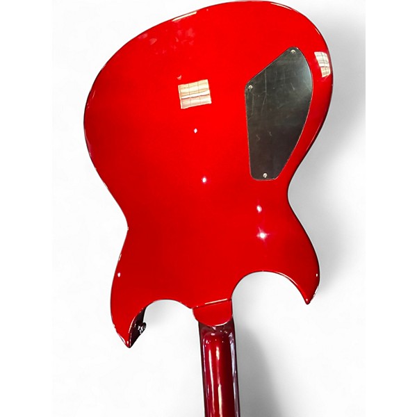 Used Reverend Reeves Gabrel Spacehawk HT Metallic Red Hollow Body Electric Guitar