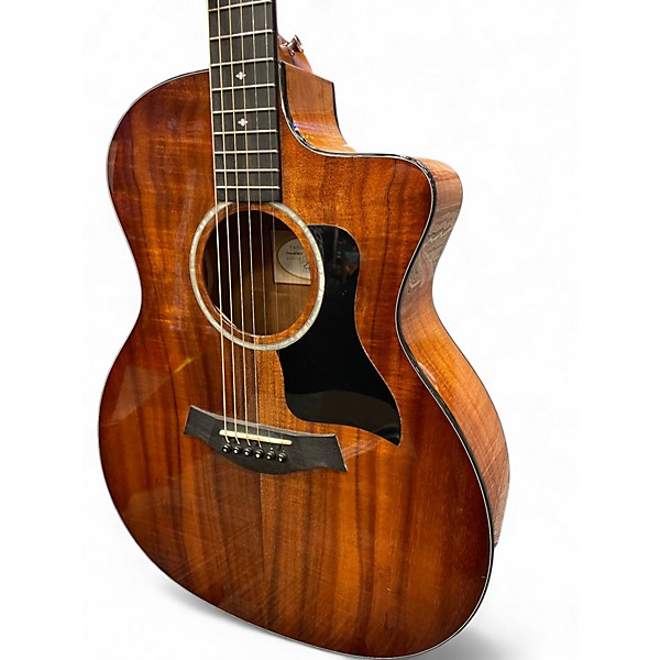 Used Taylor 224CEKDLX Natural Acoustic Electric Guitar