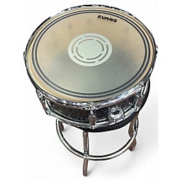 Used Pearl 14in Decade Maple Black and Silver Sparkle Drum