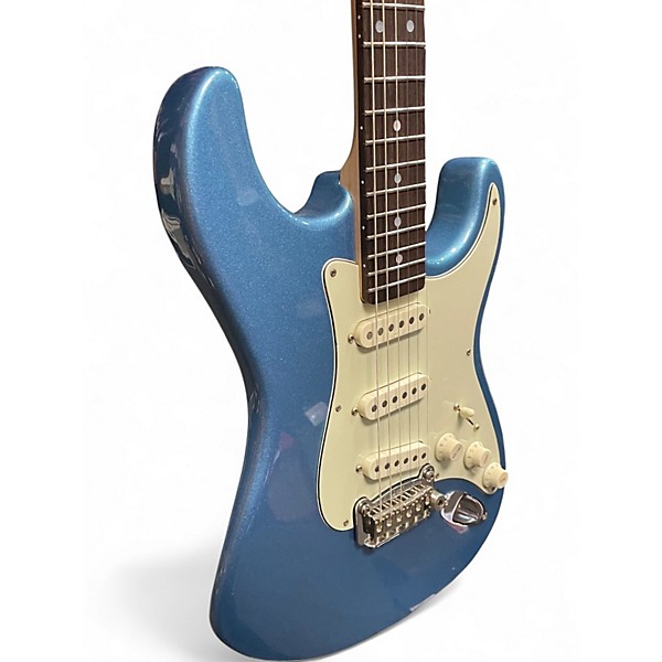 Used G&L Legacy Lake Placid Blue Solid Body Electric Guitar