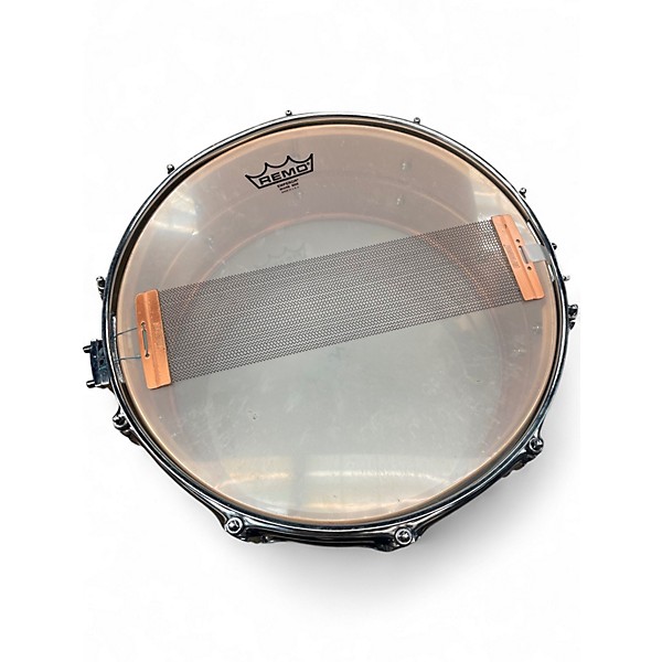 Used Ludwig 5X14 Rocker LM305 Bronze Snare Bronze Drum