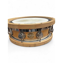 Used DW 5X14 Edge Snare Natural Drum