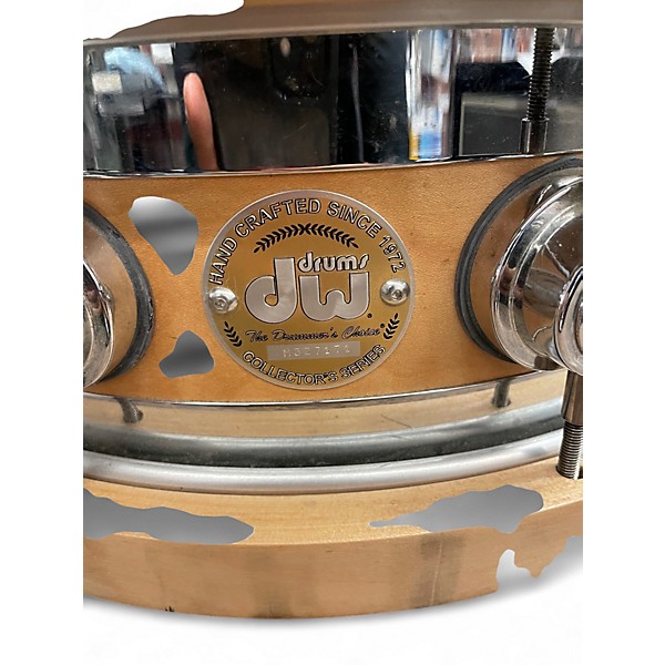 Used DW 5X14 Edge Snare Natural Drum