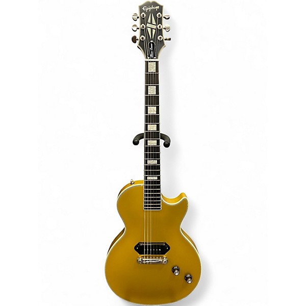Used Epiphone Jared James Nichols "Old Glory" Les Paul Custom Gold Top Solid Body Electric Guitar