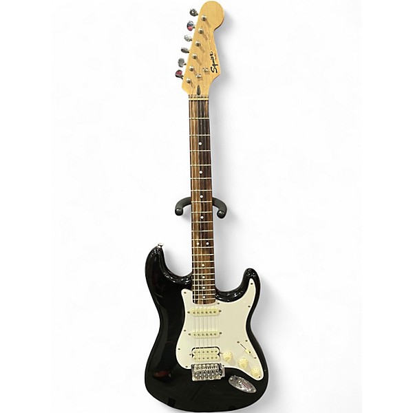 Used Squier Bullet Stratocaster Black Solid Body Electric