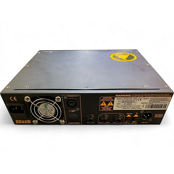 Used Markbass LITTLE AG 1000 Bass Amp Head