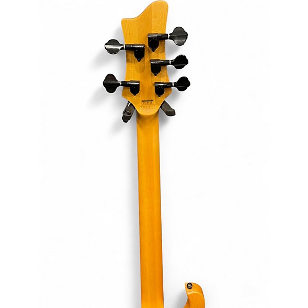 Used Schecter Guitar Research Riot 5 Session Natural Electric Bass Guitar