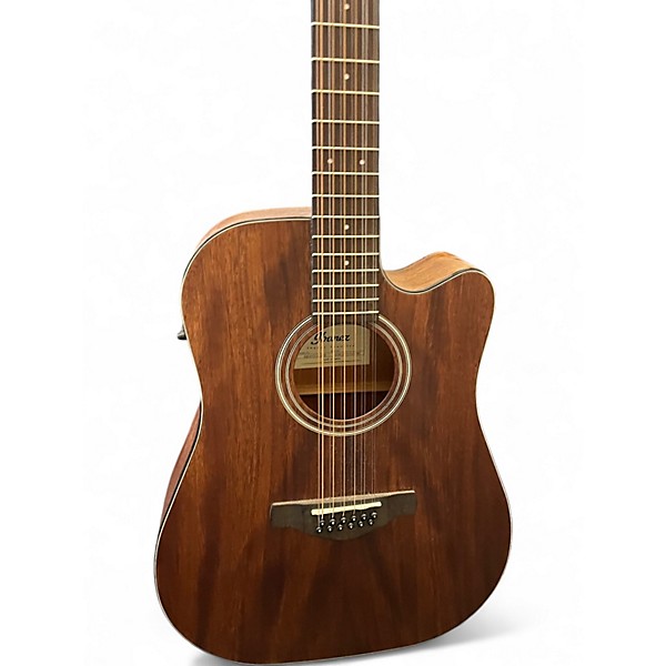Used Ibanez AW5412CE Okoume 12 String Acoustic Electric Guitar