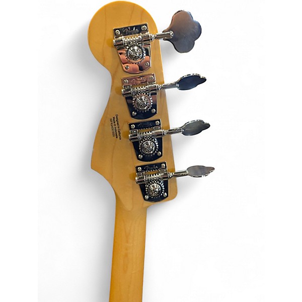 Used Fender Standard Jazz Bass blue Electric Bass Guitar