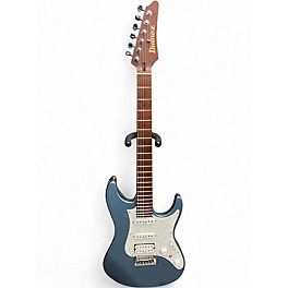 Used Ibanez AZ2204-ICM Ice Blue Metallic Solid Body Electric Guitar