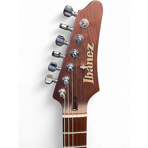 Used Ibanez AZ2204-ICM Ice Blue Metallic Solid Body Electric Guitar