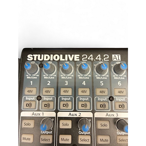 Used PreSonus Studio Live 24.4.2 AI Digital Mixer