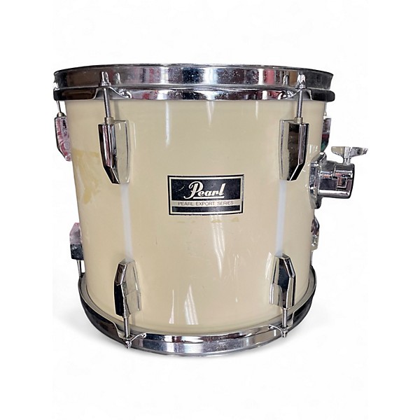 Used 1990s Pearl 5 Piece Export Series Cream Drum Kit