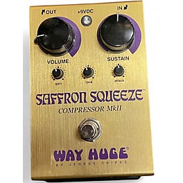 Used Way Huge Electronics Saffron Squeeze Effect Pedal