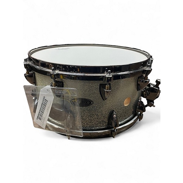 Used Orange County Drum & Percussion 6.5X14 Miscellaneous Snare Silver Sparkle Drum