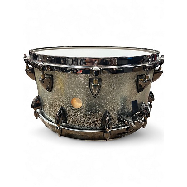 Used Orange County Drum & Percussion 6.5X14 Miscellaneous Snare Silver Sparkle Drum