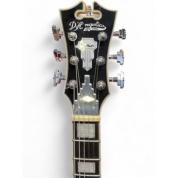 Used D'Angelico Premier Series Black Solid Body Electric Guitar