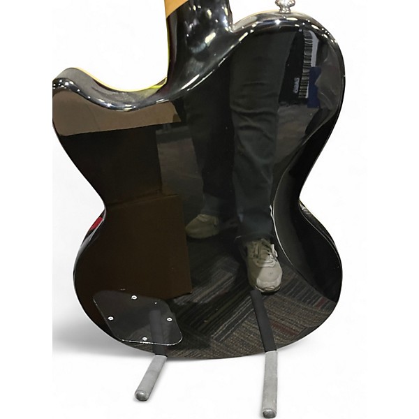 Used D'Angelico Premier Series Black Solid Body Electric Guitar