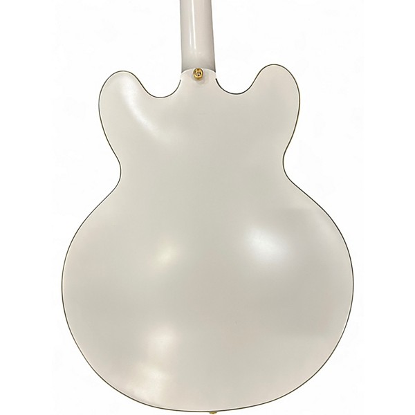 Used Epiphone EMILY WOLFE SHERATON WHITE WOLF BONE WHITE Hollow Body Electric Guitar