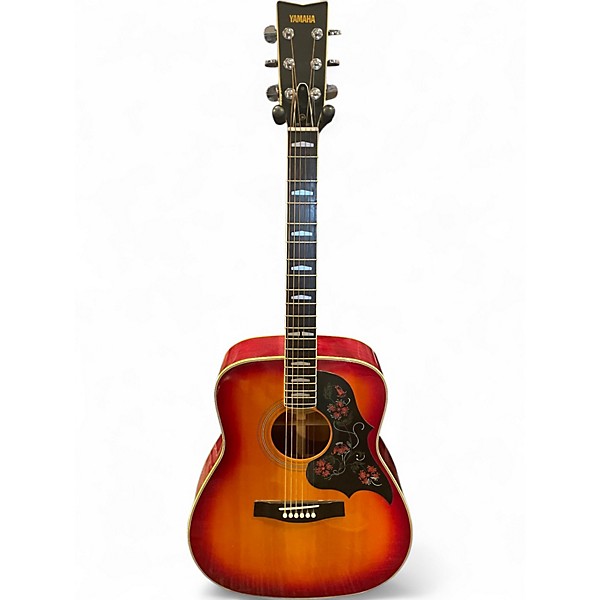 Used Yamaha FG351 SB Cherry Sunburst Acoustic Guitar Cherry