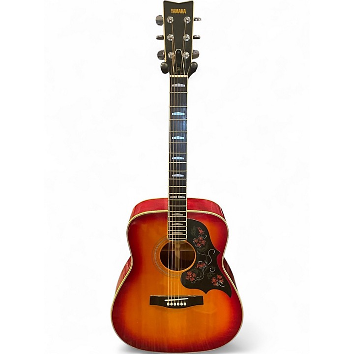 Used Yamaha FG351 SB Cherry Sunburst Acoustic Guitar Cherry