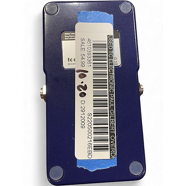 Used TC Electronic Paul Gilbert Overdrive Effect Pedal