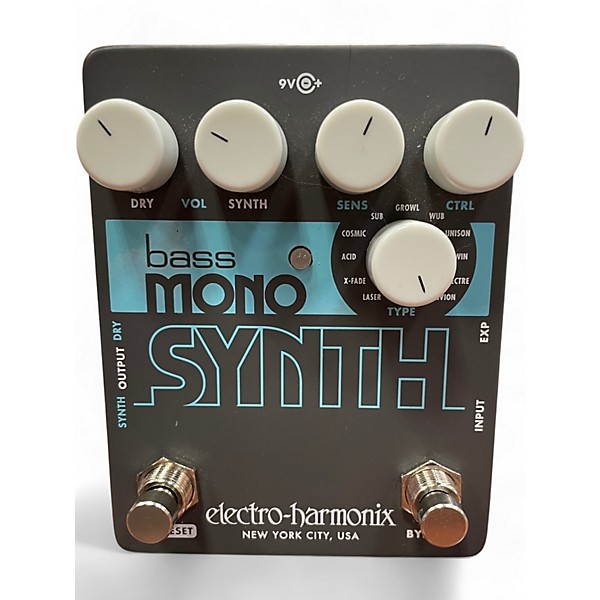Used Electro-Harmonix Bass Mono Synth Bass Bass Effect Pedal