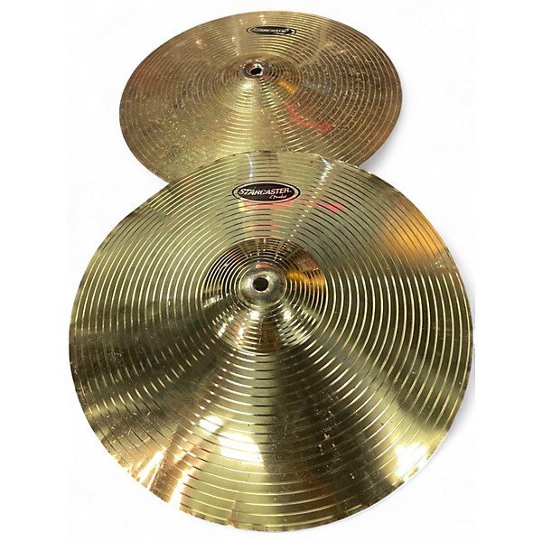 Used Starcaster by Fender 5 Piece DRUMSET Black Drum Kit