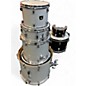 Used TAMA 4 Piece Superstar Silver Sparkle Drum Kit
