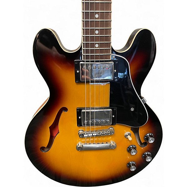 Used Epiphone ES339 2 Color Sunburst Hollow Body Electric Guitar