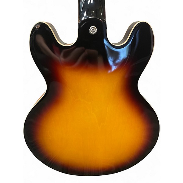 Used Epiphone ES339 2 Color Sunburst Hollow Body Electric Guitar