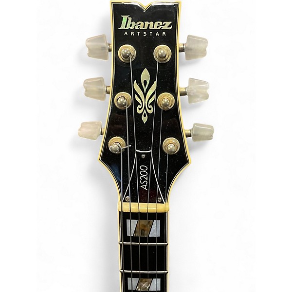 Vintage 1980 Ibanez AS200NT Natural Hollow Body Electric Guitar