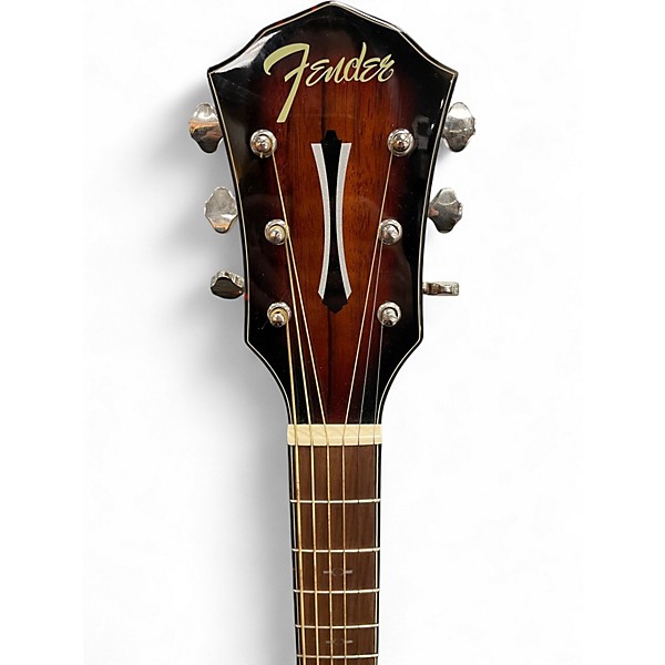 Used Fender FA325CE Dao Exotic 3 Tone Sunburst Acoustic Electric Guitar