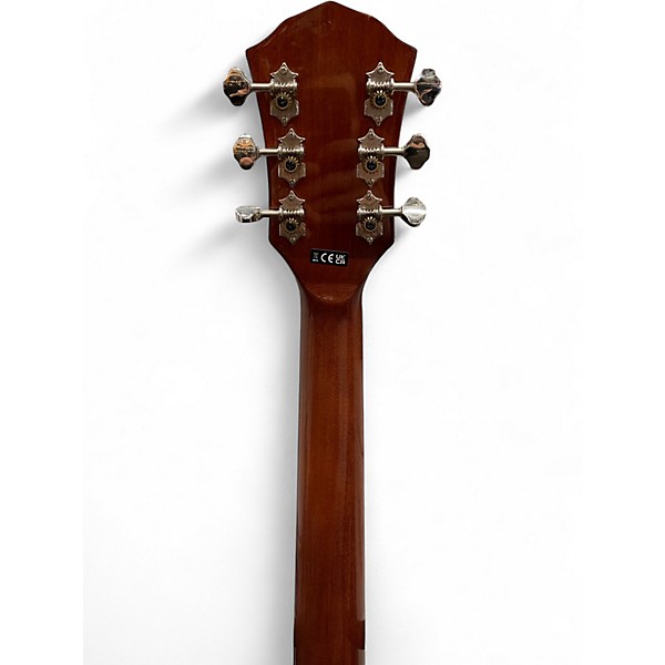 Used Fender FA325CE Dao Exotic 3 Tone Sunburst Acoustic Electric Guitar