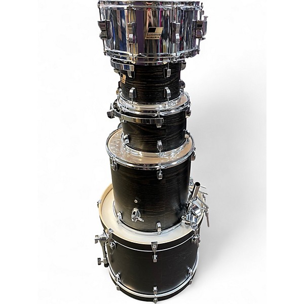 Used Ludwig 5 Piece BACKBEAT ELITE Black Drum Kit