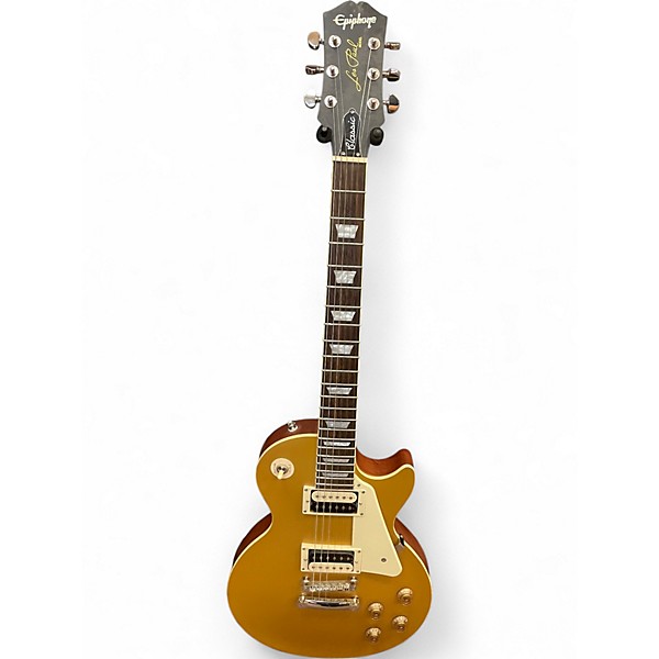 Used Epiphone Les Paul Classic gold Solid Body Electric Guitar