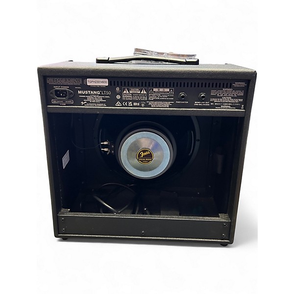 Used Fender Mustang LT50 50W 1x12 Guitar Combo Amp