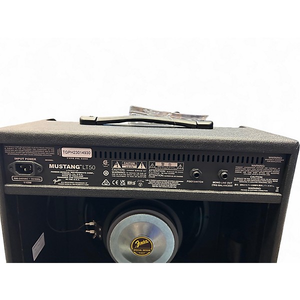 Used Fender Mustang LT50 50W 1x12 Guitar Combo Amp