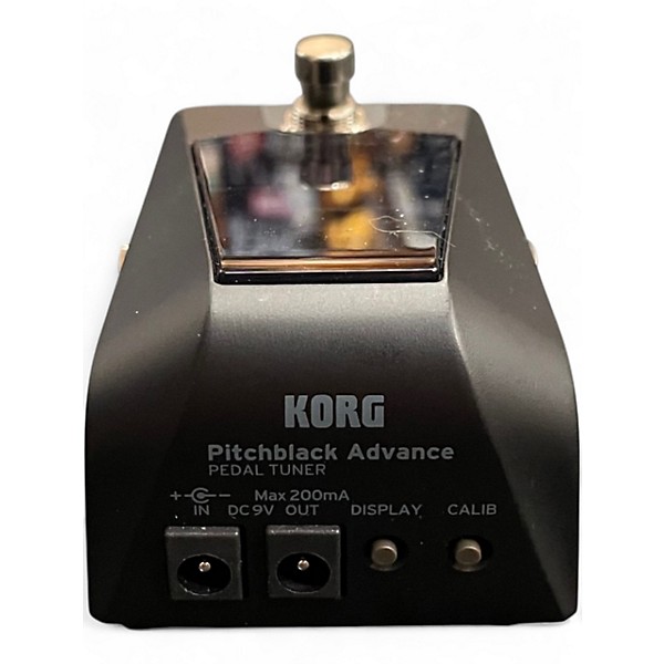 Used KORG PB01 Pitchblack Chromatic Tuner Pedal
