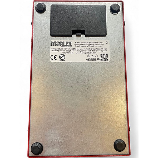 Used Morley Steve Vai Bad Horsie Wah Effect Pedal