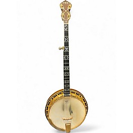 Vintage 1970s Ode 6500 Natural Banjo