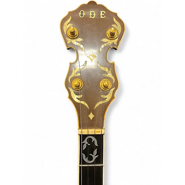 Vintage 1970s Ode 6500 Natural Banjo