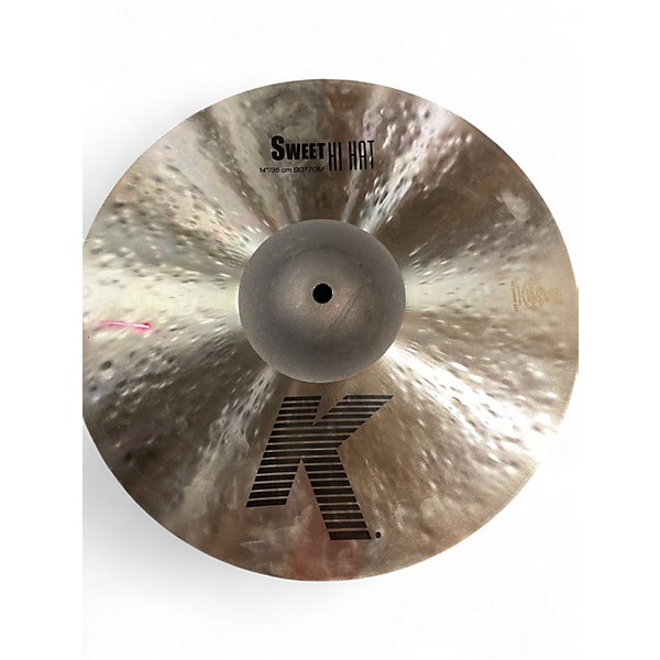 Used Zildjian 14in K Sweet Hi-Hat Pair Cymbal